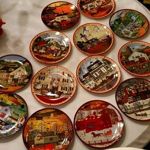 Charles wysockis limited edition numbered plates